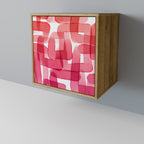 KALEIDOSCOPIC CUBISM 1-Door Sideboard in Oak Effect