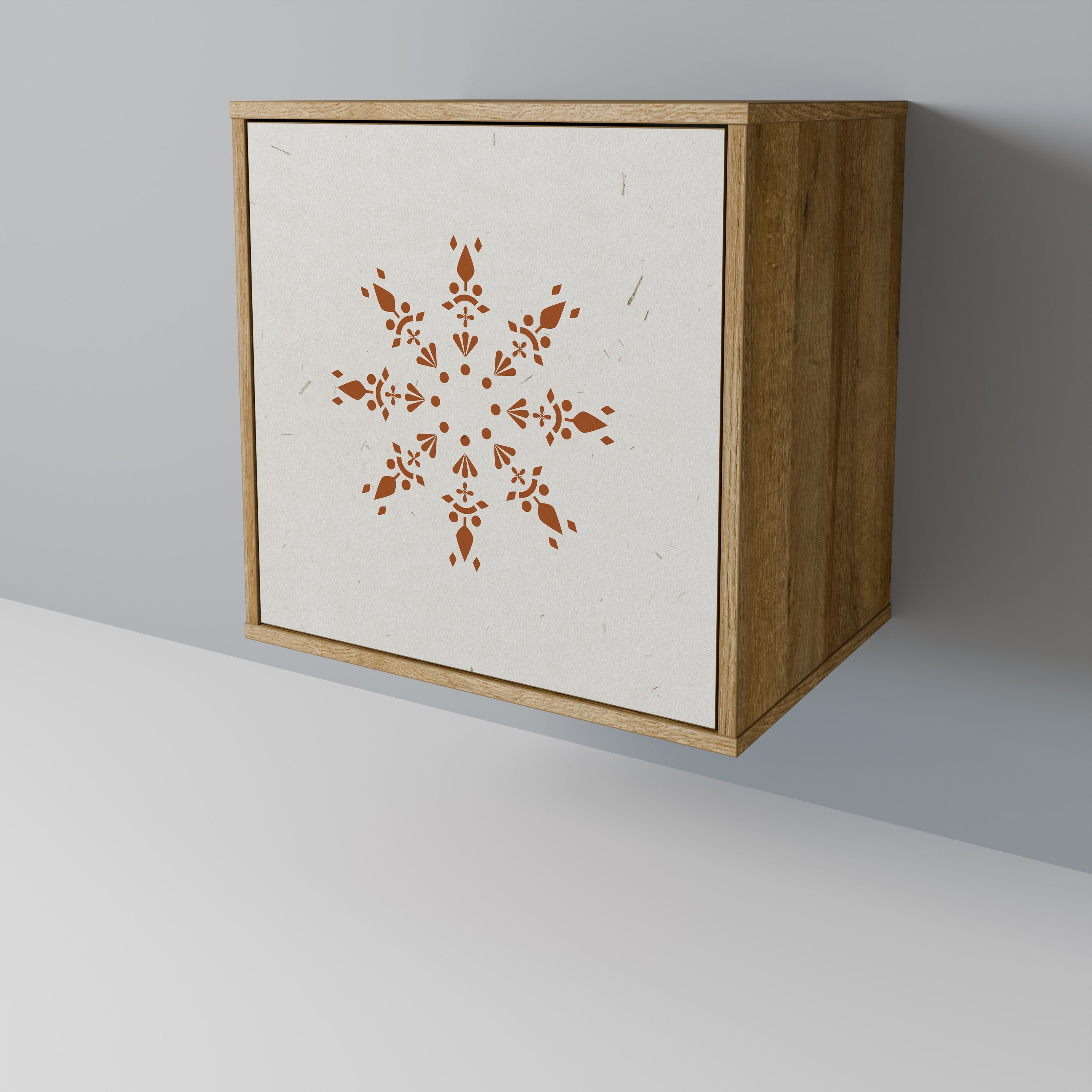 DAILY HARMONY Aparador de 1 Porta em Efeito Carvalho