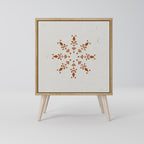 DAILY HARMONY Aparador de 1 Porta em Efeito Carvalho