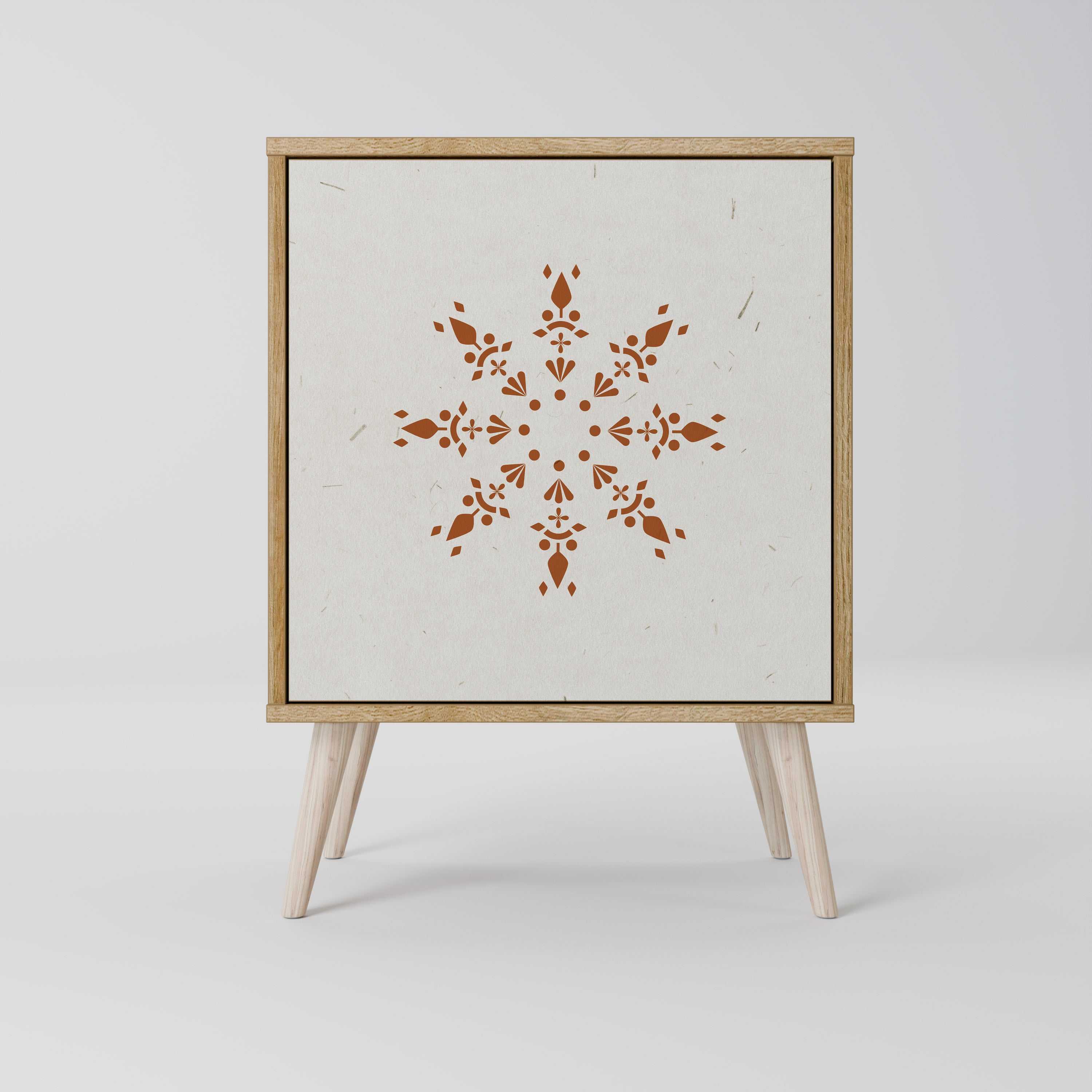 DAILY HARMONY Aparador de 1 Porta em Efeito Carvalho