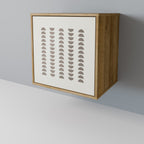 HARMONY ESSENCE Aparador de 1 Porta em Efeito Carvalho