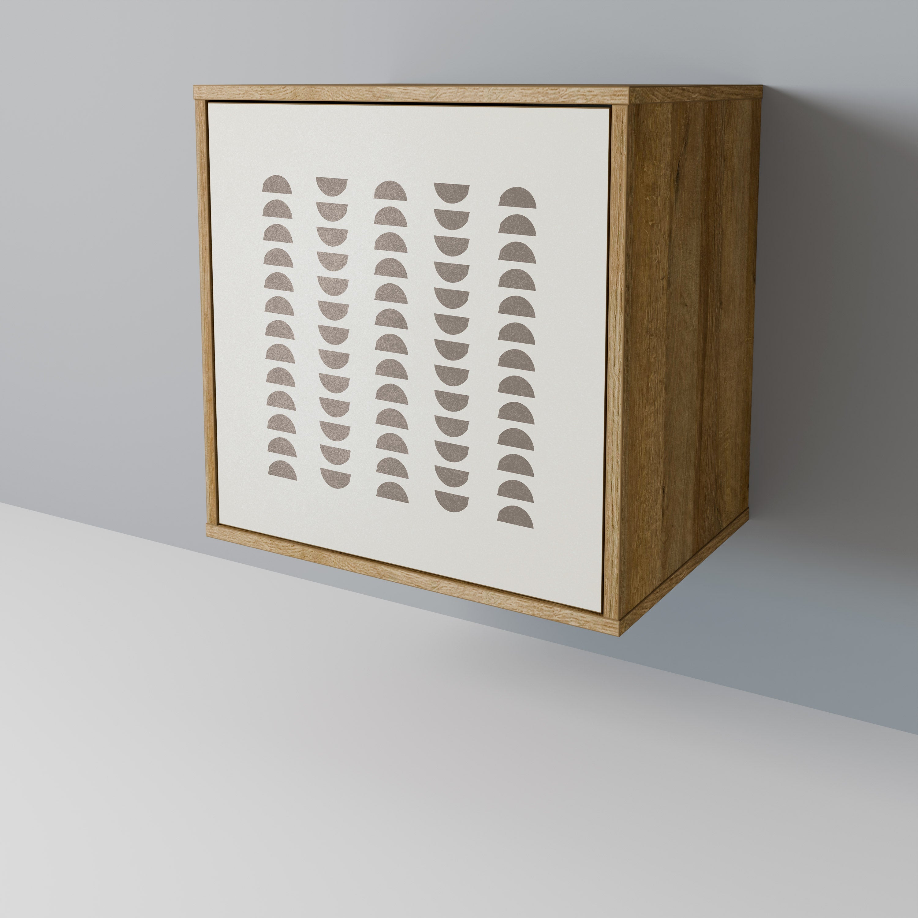 HARMONY ESSENCE Aparador de 1 Porta em Efeito Carvalho