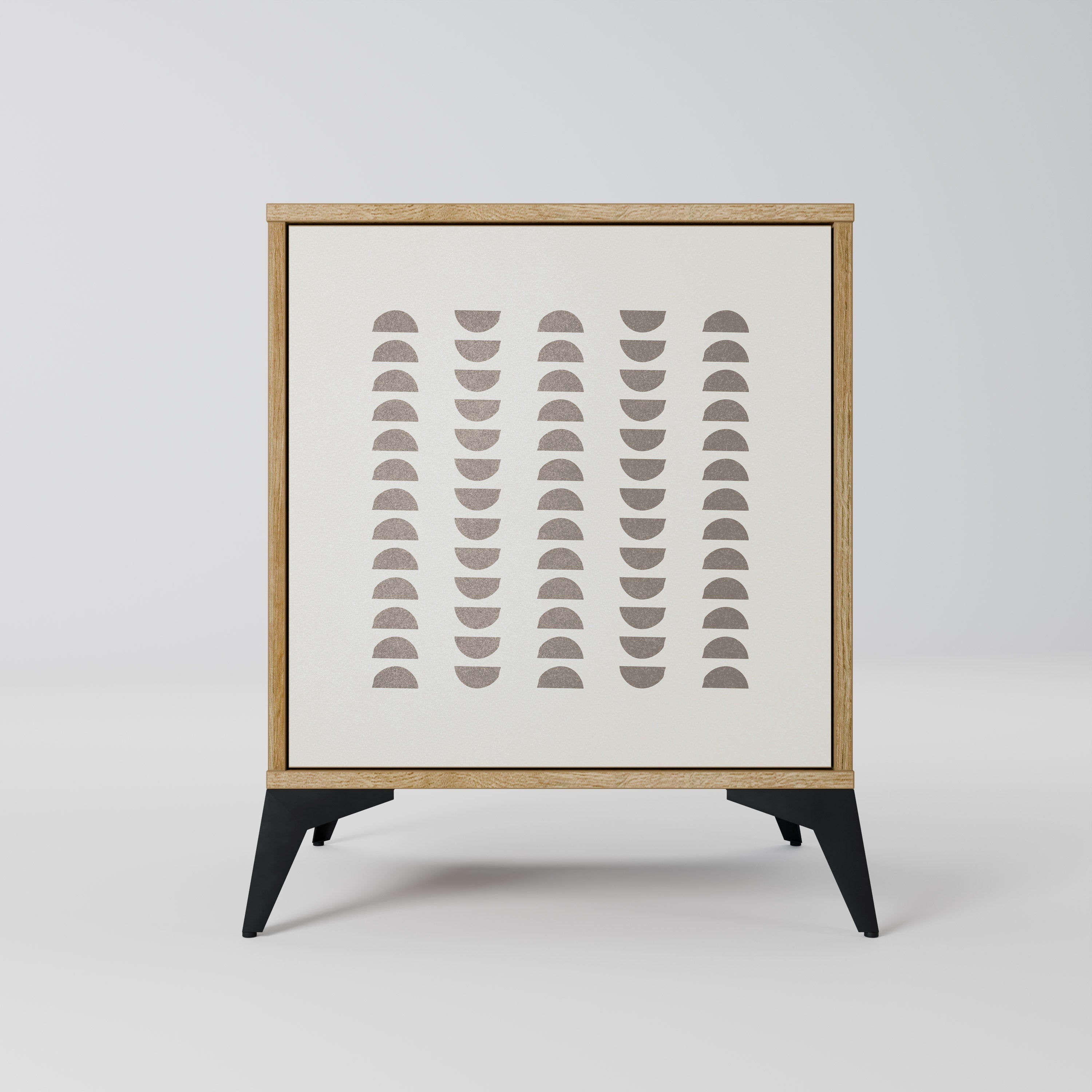 HARMONY ESSENCE Aparador de 1 Porta em Efeito Carvalho