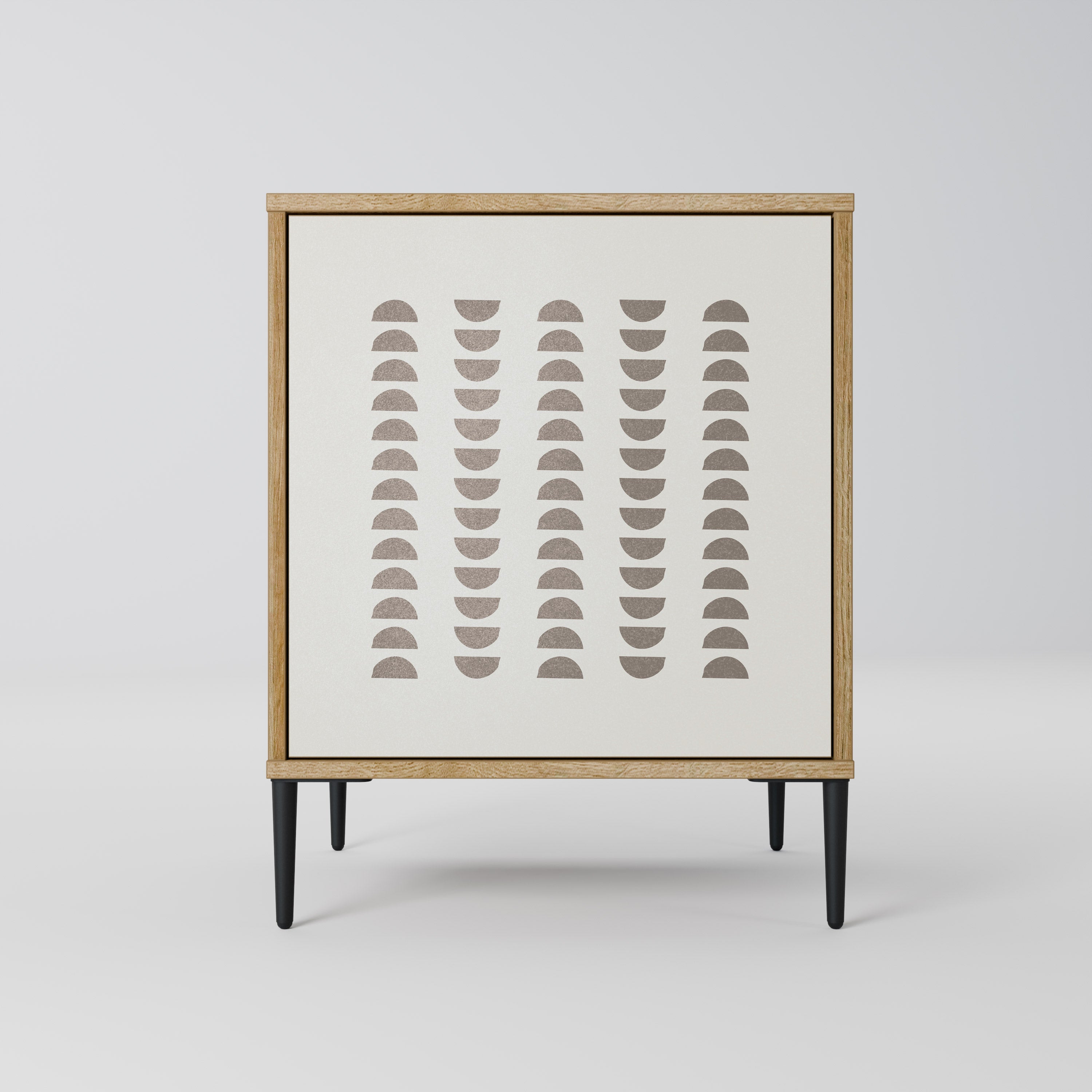 HARMONY ESSENCE Aparador de 1 Porta em Efeito Carvalho