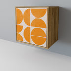 RECURRING DREAMS Aparador de 1 Porta em Efeito Carvalho