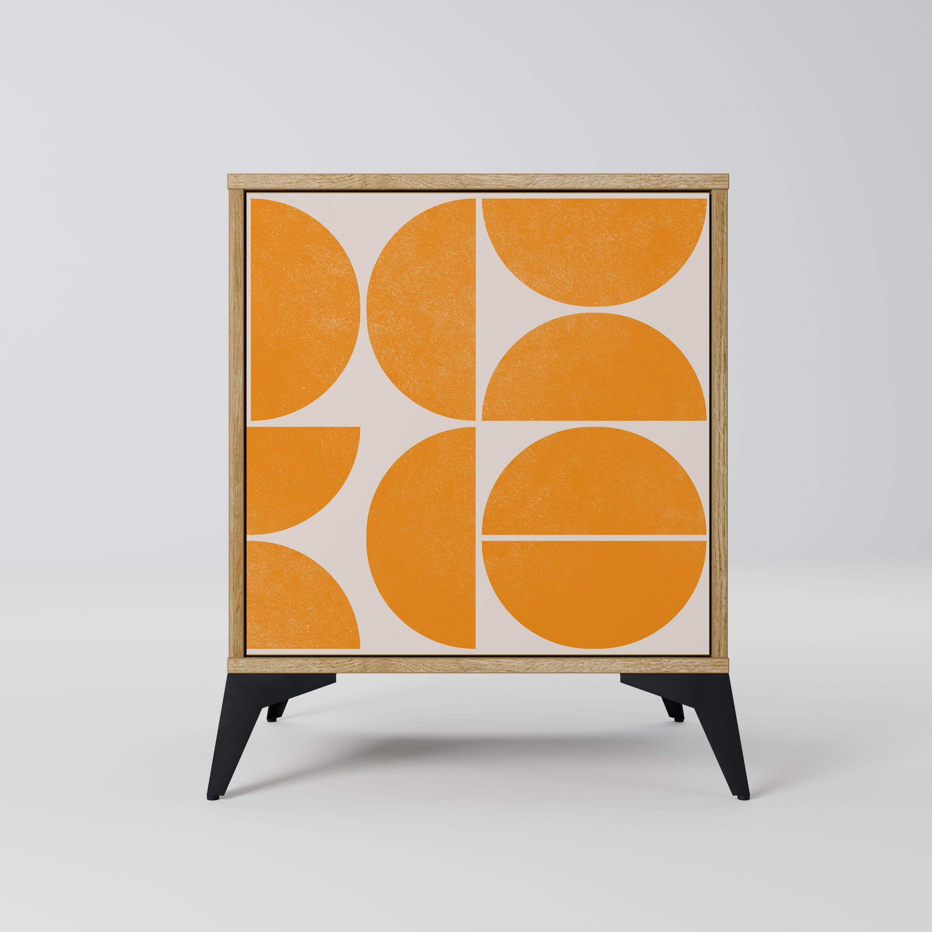 RECURRING DREAMS Aparador de 1 Porta em Efeito Carvalho