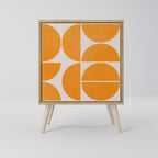 RECURRING DREAMS Aparador de 1 Porta em Efeito Carvalho