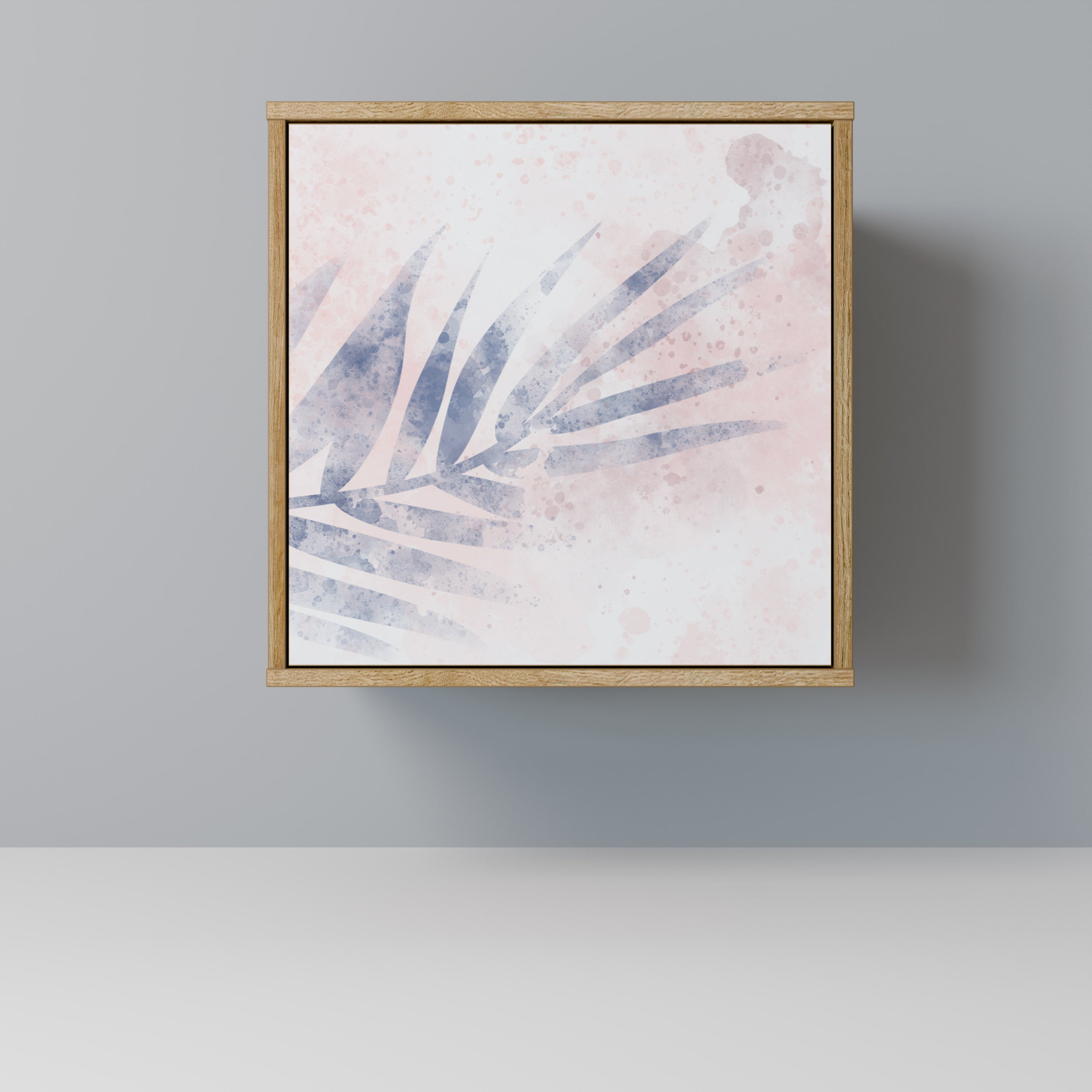 TIMELESS FLOAT Aparador de 1 Porta em Efeito Carvalho