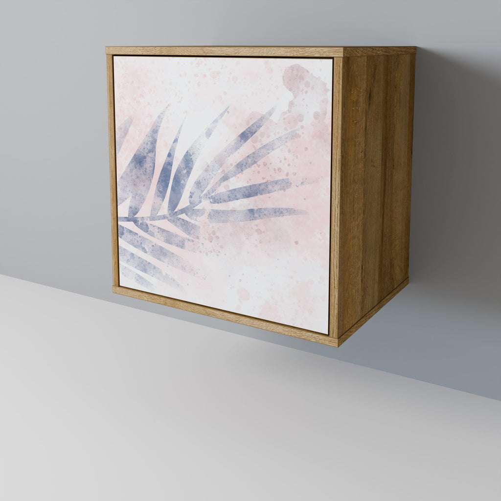 TIMELESS FLOAT Aparador de 1 Porta em Efeito Carvalho