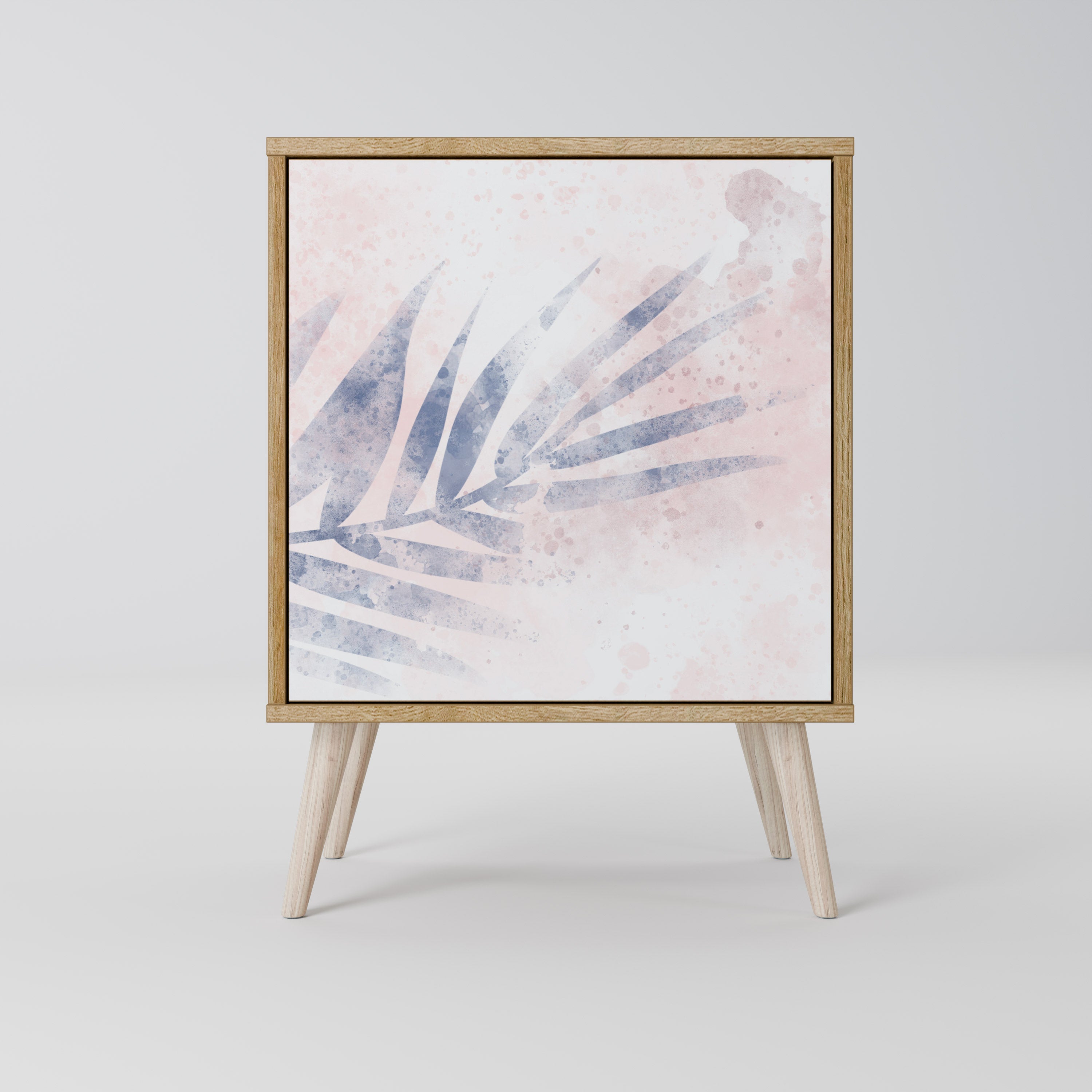 TIMELESS FLOAT Aparador de 1 Porta em Efeito Carvalho