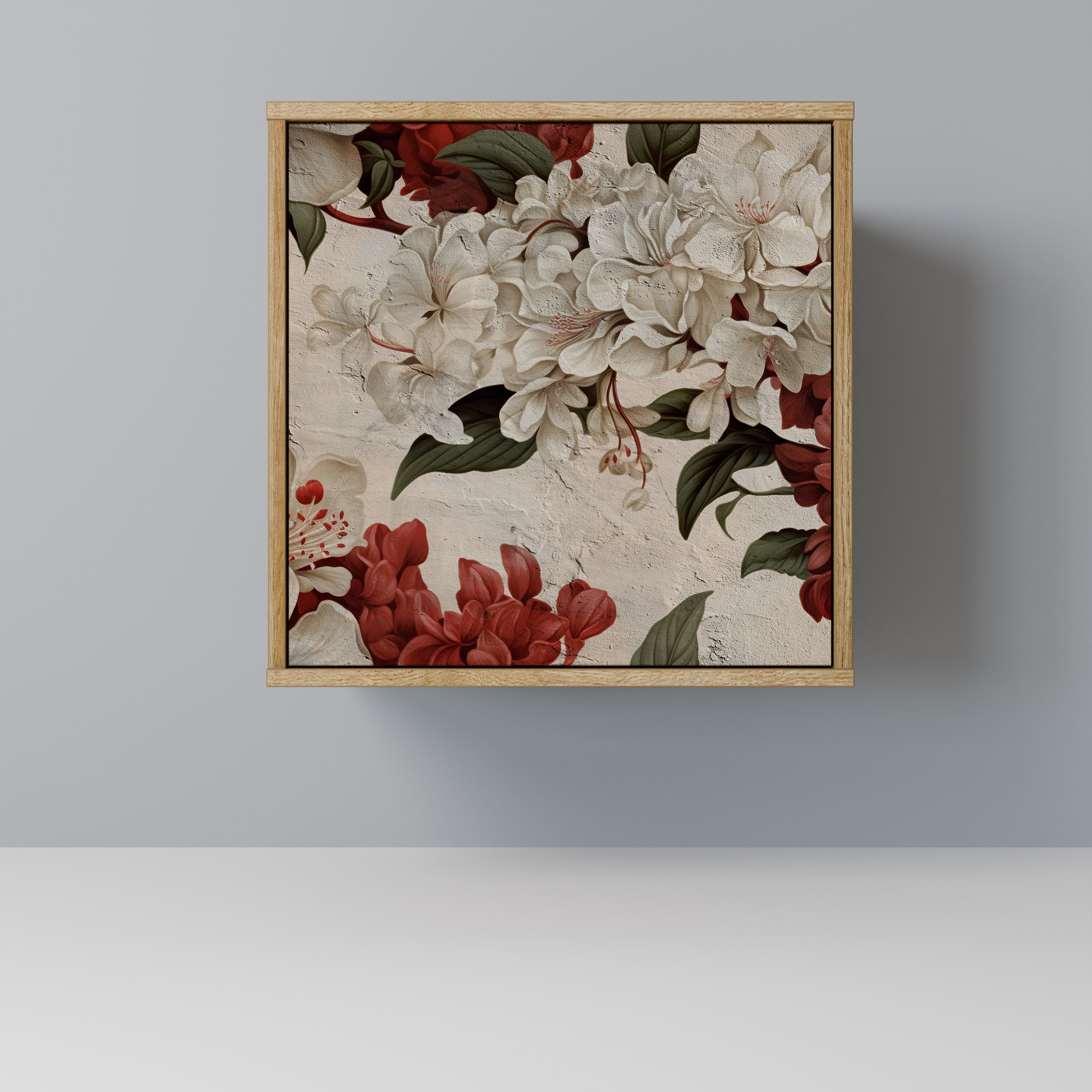 EPHEMERAL DAYS Aparador de 1 Porta em Efeito Carvalho