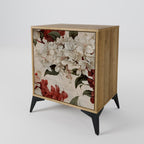 EPHEMERAL DAYS Aparador de 1 Porta em Efeito Carvalho