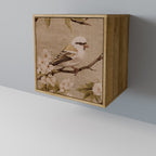 PETAL DISTINGUISH Aparador de 1 Porta em Efeito Carvalho