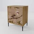 PETAL DISTINGUISH Aparador de 1 Porta em Efeito Carvalho