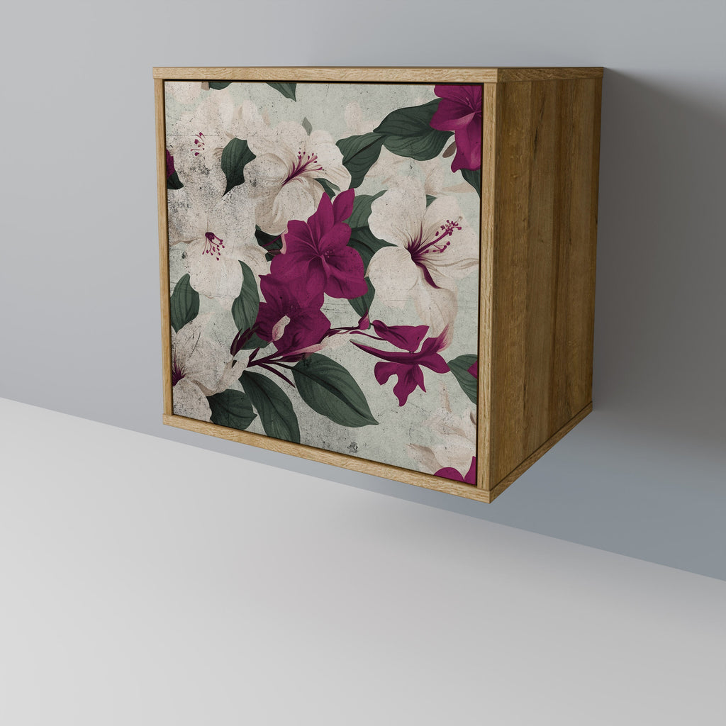 FLOWERET DREAM Aparador de 1 Porta em Efeito Carvalho