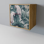 POPINJAY LOOK Aparador de 1 Porta em Efeito Carvalho