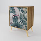 POPINJAY LOOK Aparador de 1 Porta em Efeito Carvalho