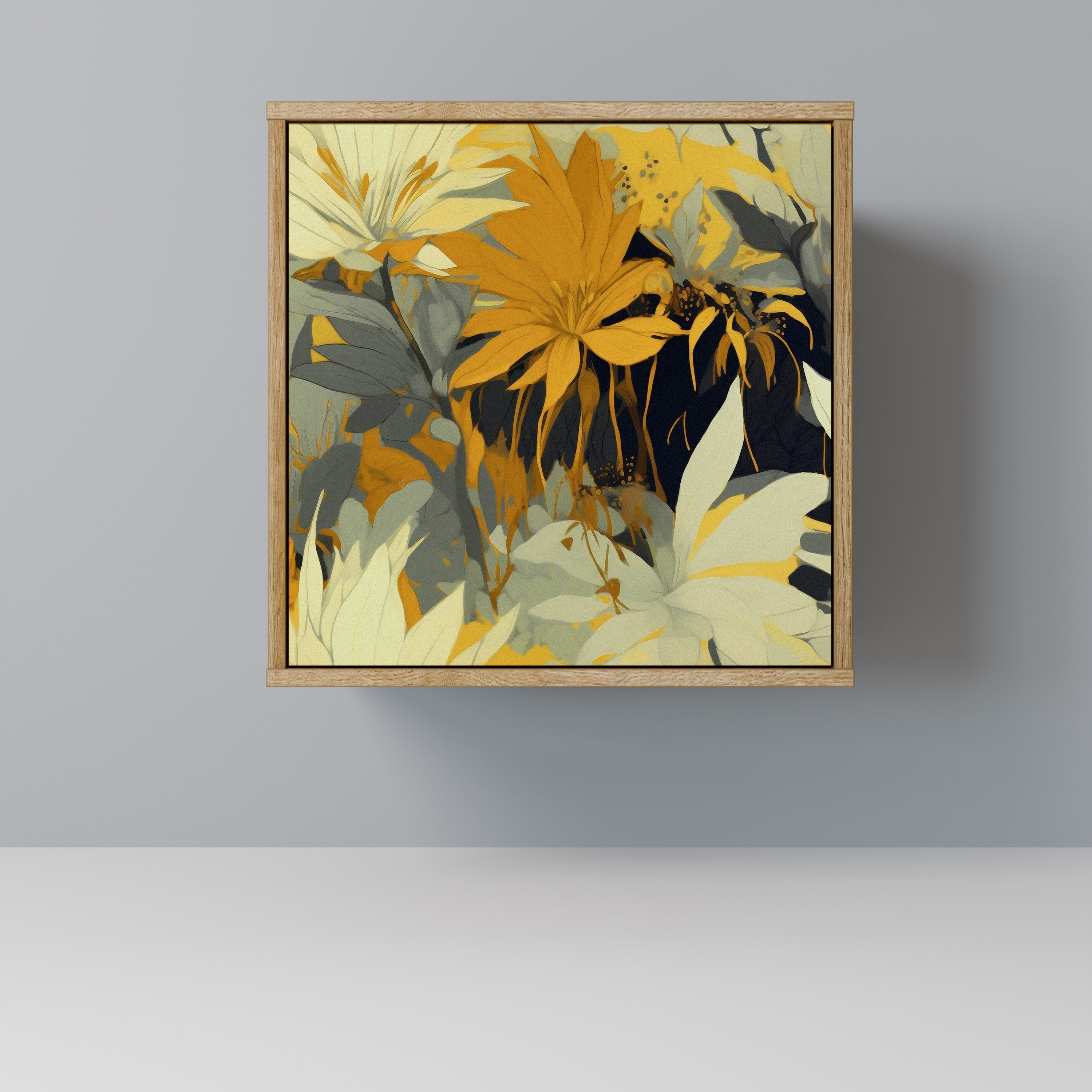 SUNKISSED LILY Aparador de 1 Porta em Efeito Carvalho