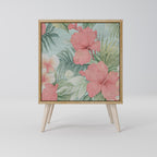 HAWAIIAN SPIRIT Aparador de 1 Porta em Efeito Carvalho