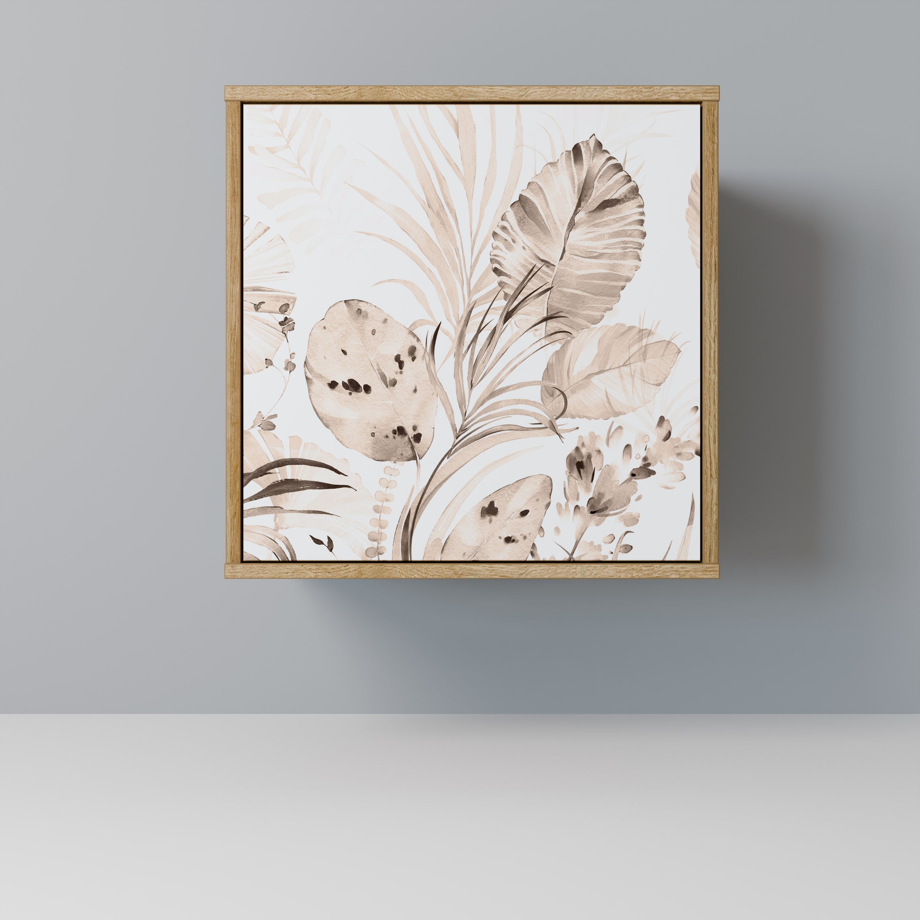 WILD TENDERNESS Aparador de 1 Porta em Efeito Carvalho