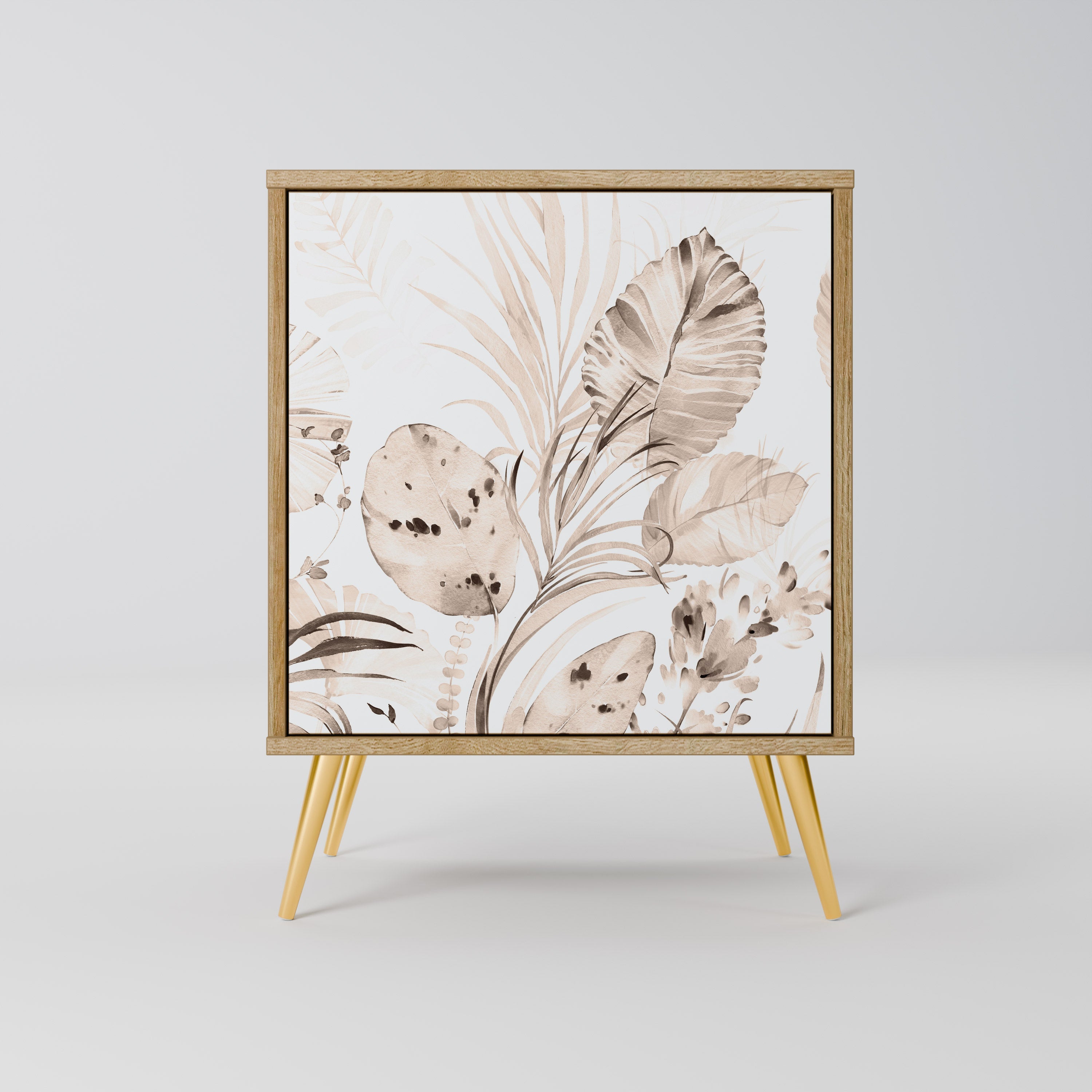 WILD TENDERNESS Aparador de 1 Porta em Efeito Carvalho