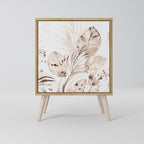 WILD TENDERNESS Aparador de 1 Porta em Efeito Carvalho