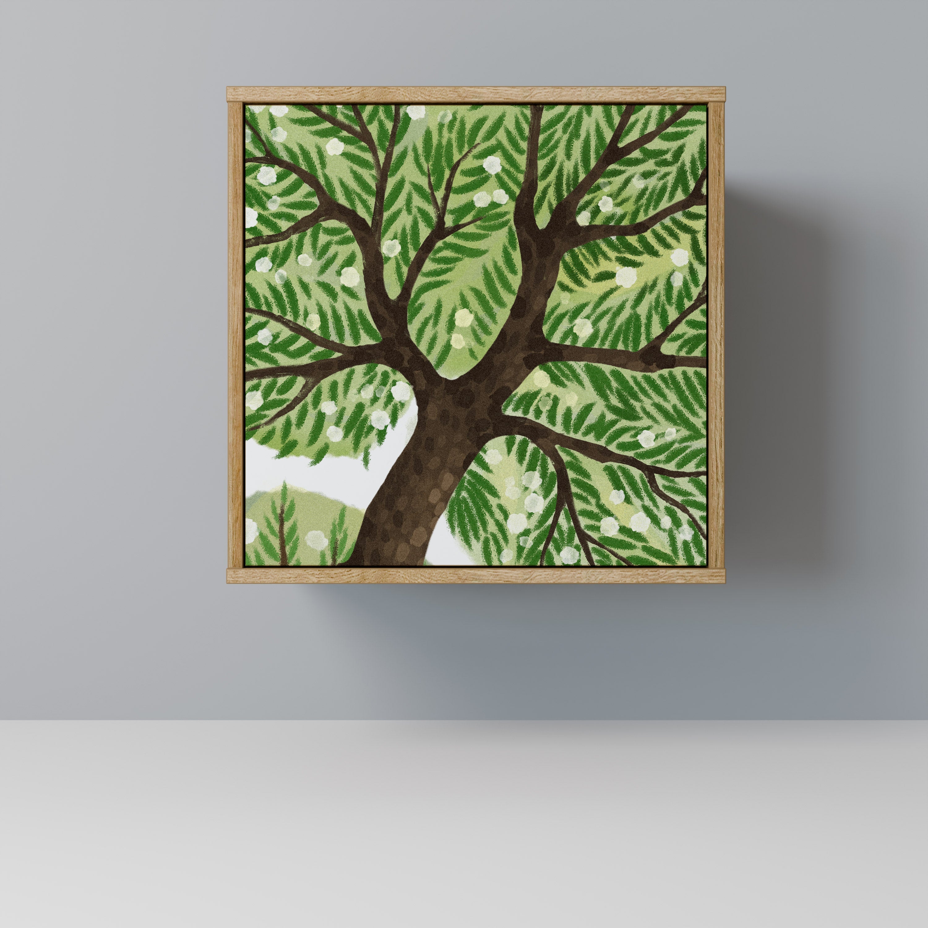 WILDERNESS DASH Aparador de 1 Porta em Efeito Carvalho