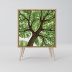 WILDERNESS DASH Aparador de 1 Porta em Efeito Carvalho