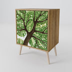 WILDERNESS DASH Aparador de 1 Porta em Efeito Carvalho