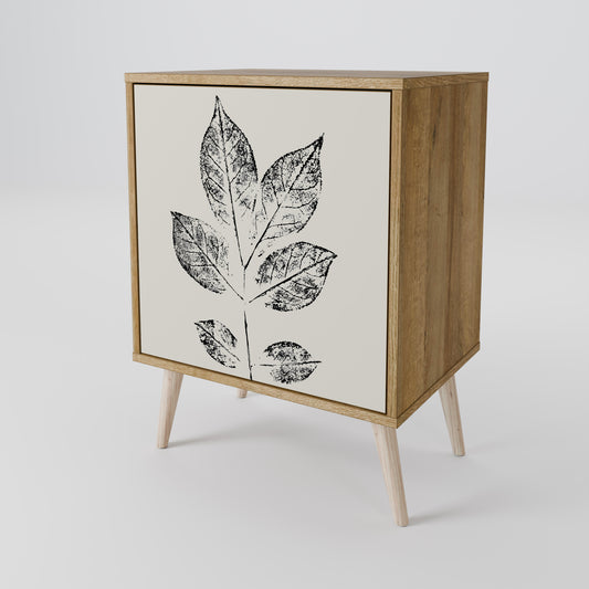 LEAFY STAMPS Aparador de 1 Porta