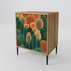 AUTUMN KALEIDOSCOPE 1-Door Sideboard in Oak Effect