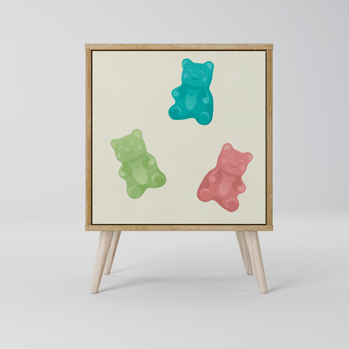 GUMMY BEARS Aparador de 1 Porta
