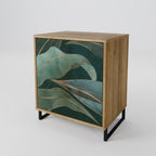 ROYAL GREEN Aparador de 1 Porta em Efeito Carvalho