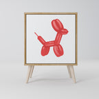 CHILDHOOD MEMORY Aparador de 1 Porta em Efeito Carvalho