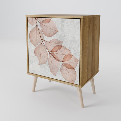 AUTUMN FRAGILITY 1-Door Sideboard in Oak Effect