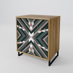 DIMENSION DELIGHTS Aparador de 1 Porta em Efeito Carvalho