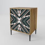 DIMENSION DELIGHTS Aparador de 1 Porta em Efeito Carvalho