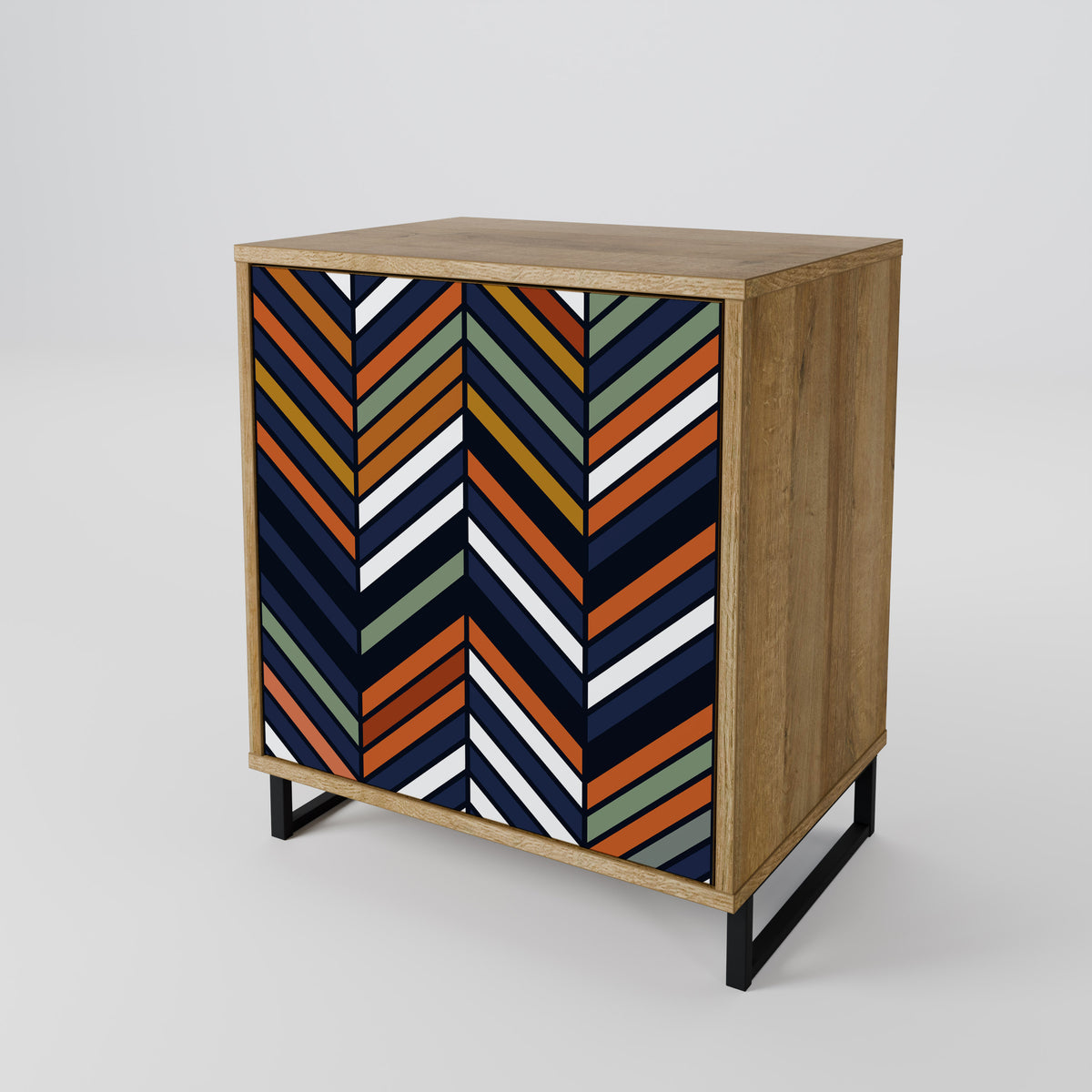 VIBRANT PATCHWORK Aparador de 1 Porta