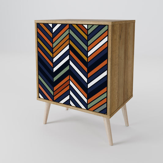VIBRANT PATCHWORK Aparador de 1 Porta