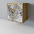 TIMELESS GLIDE Aparador de 1 Porta em Efeito Carvalho