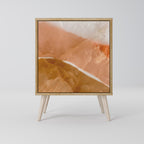 SANDHILLS SPLENDOUR Aparador de 1 Porta em Efeito Carvalho