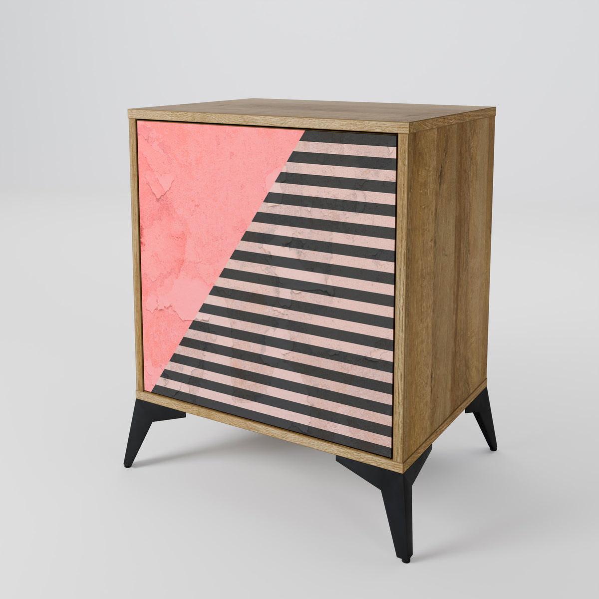 GLAMOROUS STRIPE Aparador de 1 Porta