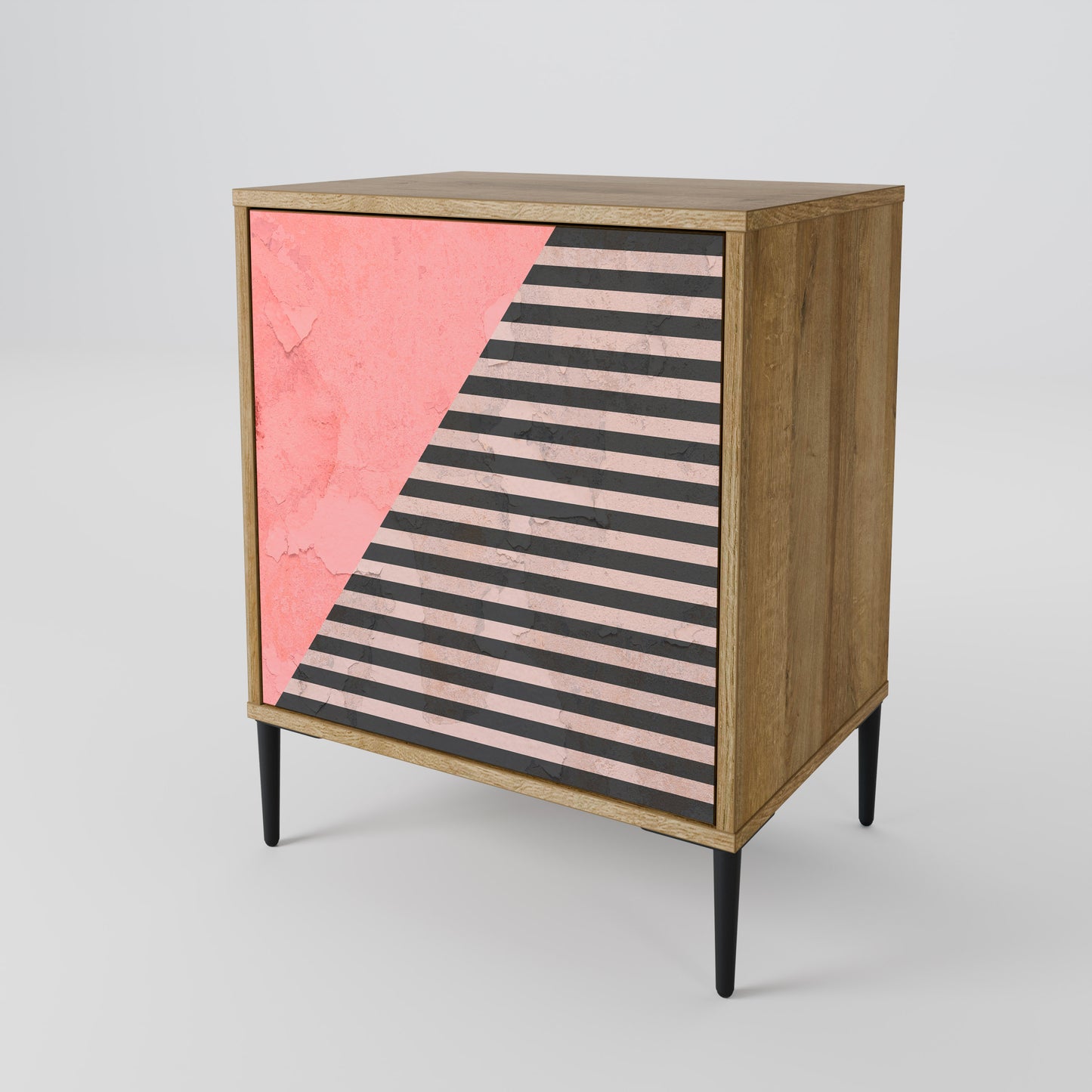 GLAMOROUS STRIPE Aparador de 1 Porta