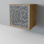 TEMPORARY SEQUENCE 1-Door Sideboard in Oak Effect