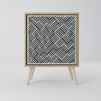 TEMPORARY SEQUENCE 1-Door Sideboard in Oak Effect