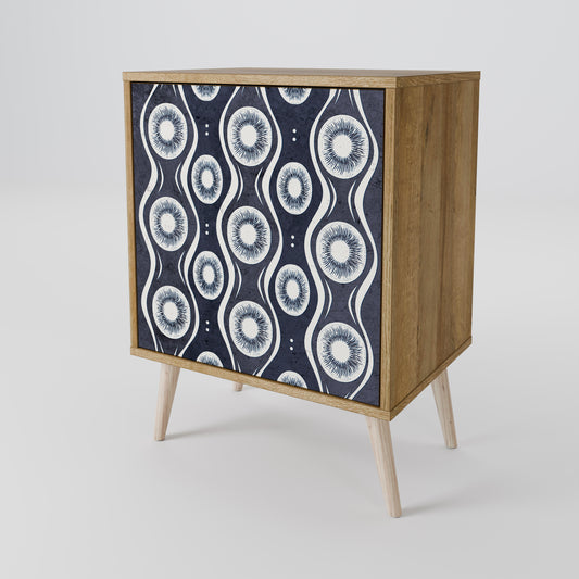 GRAPHITE EYES Aparador de 1 Porta