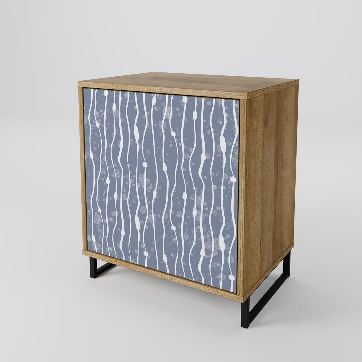GRAPHITE RAIN Aparador de 1 Porta