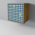 OUT OF CONTEXT Aparador de 1 Porta em Efeito Carvalho