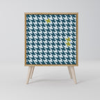 OUT OF CONTEXT Aparador de 1 Porta em Efeito Carvalho