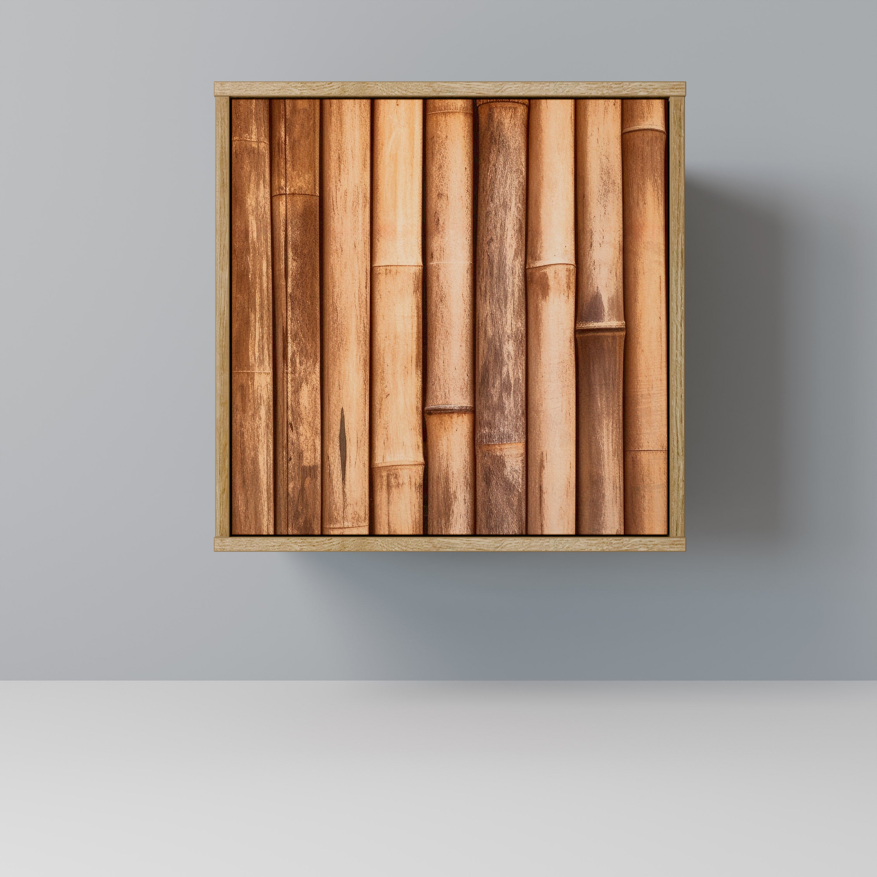 NATURAL WOOD Aparador de 1 Porta em Efeito Carvalho